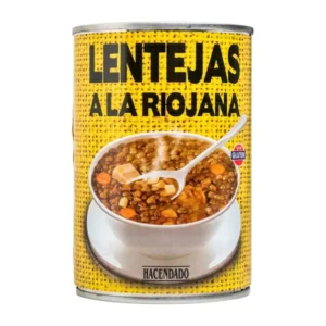 Soczewica w stylu Rioja - Lentejas a la riojana 420g